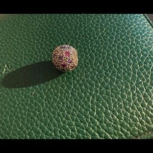 Pandora clip in purple and pink